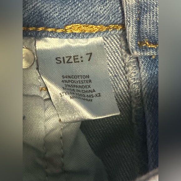 ๐ RISE supply co. Purple Tie dye Jeans Juniors 7 - Picture 5 of 5